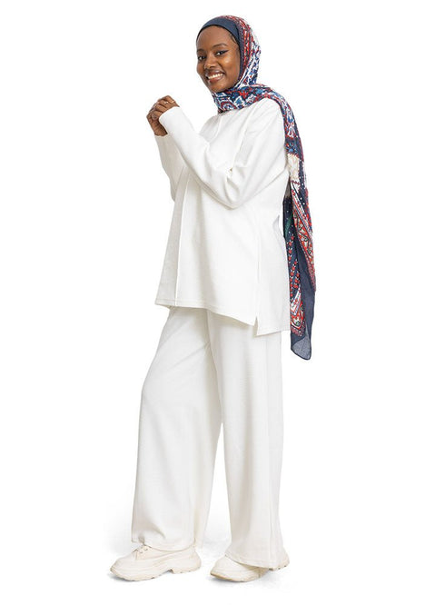 Off - White Ribbed suit (W) - Khotwh