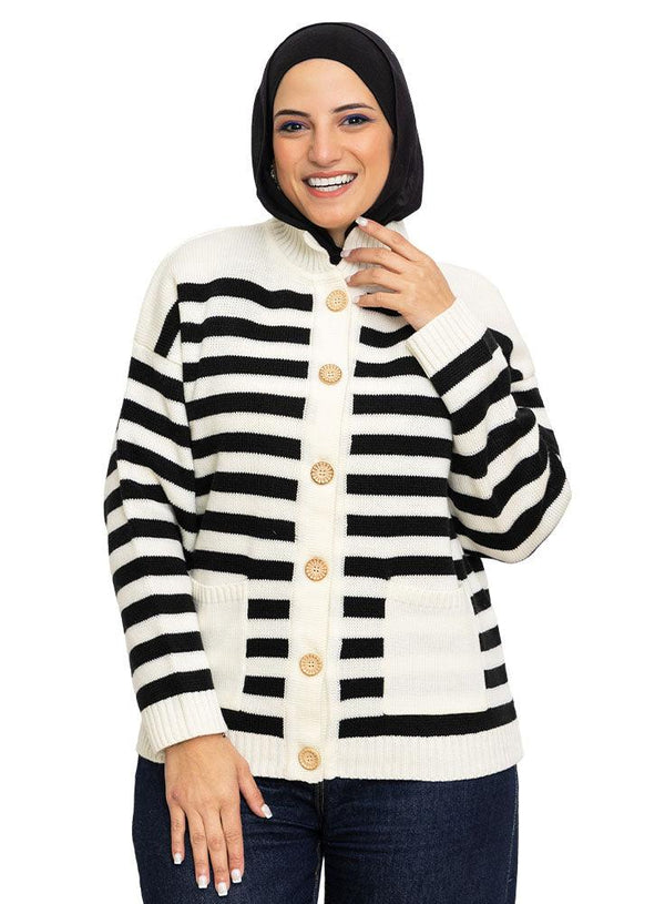 Off - White S - buttons Cardigan - Khotwh