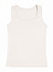Off-White Sleeveless Slim Fit Top - Khotwh