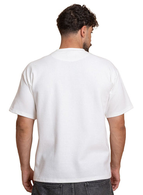 Off - White Squares O.S Round T-Shirt - Khotwh
