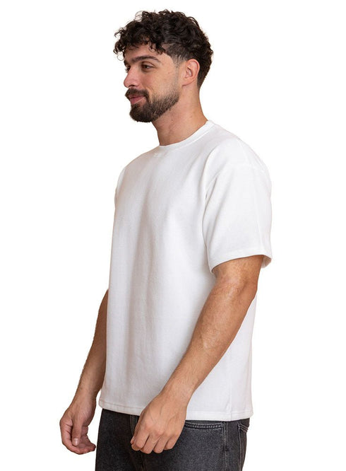 Off - White Squares O.S Round T-Shirt - Khotwh