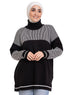 Off - White Striped Pullover Design 1 - Khotwh