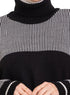 Off - White Striped Pullover Design 1 - Khotwh