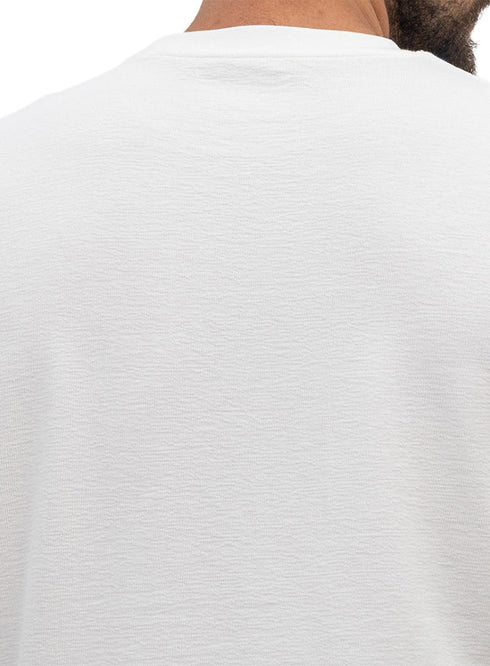 Off-White V-Crunchy-Oversize Round T-Shirt - Khotwh