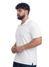Off-White V-Neck Crunchy-Oversize T-Shirt - Khotwh