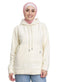 Off - White Velvet Hoodie Vent - Khotwh
