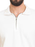 Off - White Zipper Squares Polo Neck T-Shirt - Khotwh