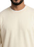 Off-White Double-Layerd Oversize Round T-Shirt