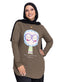 Oily Printed Long - Sleeve Design 37 - Khotwh