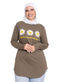Oily Printed Long - Sleeve Design 59 - Khotwh