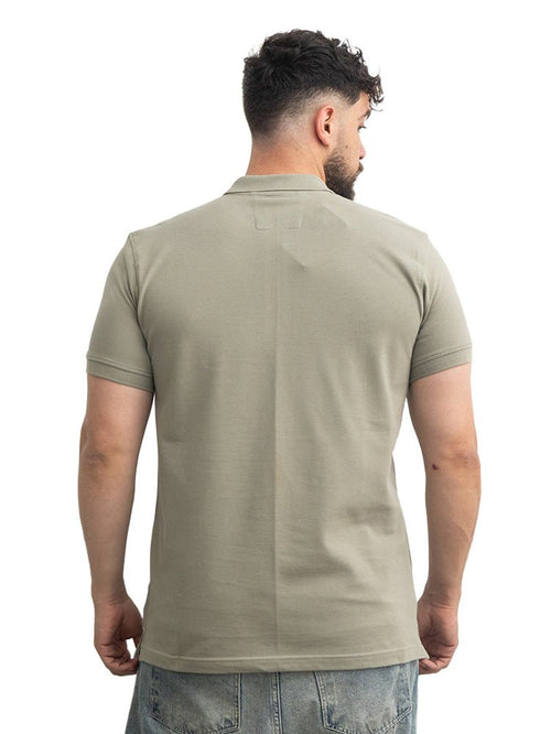 Olive Basic Polo - Khotwh