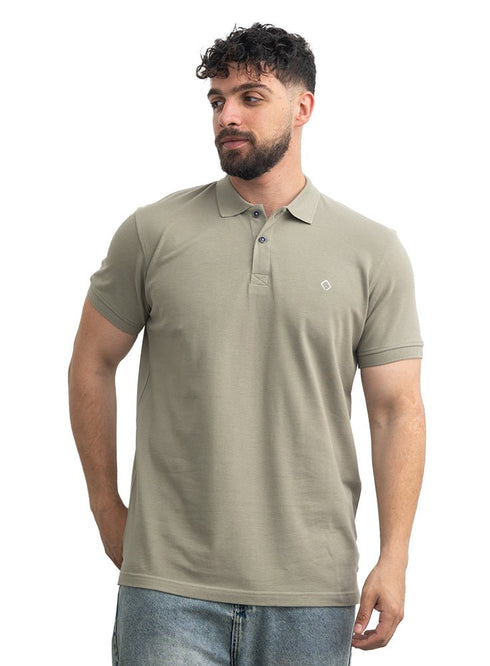 Olive Basic Polo - Khotwh