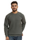 Olive Basic Round Pullover - Khotwh