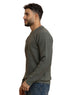 Olive Basic Round Pullover - Khotwh