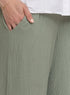 Olive Crochet Pant - Khotwh