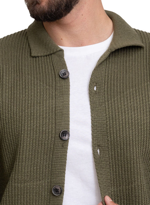 Olive - Design 00156 BS - Round Pullover - Khotwh