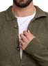Olive - Design 00156 BS - Round Pullover - Khotwh