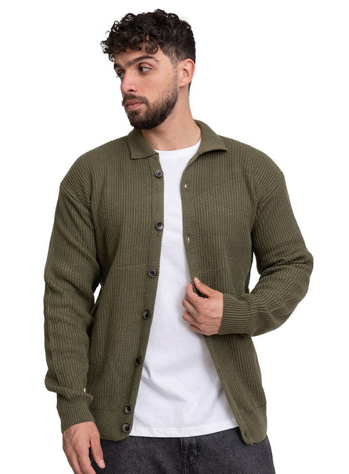 Olive - Design 00156 BS - Round Pullover - Khotwh