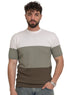 Olive Design 01029Knit Round T-Shirt - Khotwh