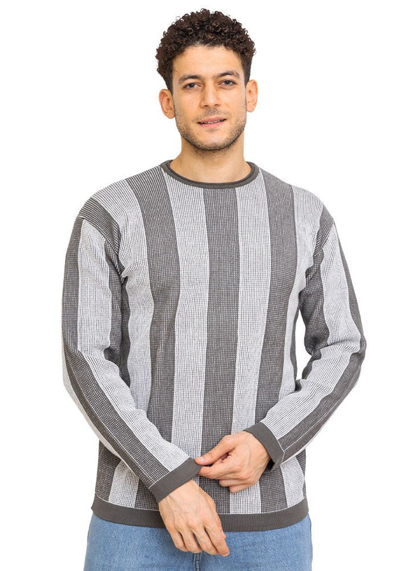 Olive - Design 0107 BS - Round Pullover - Khotwh