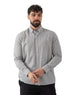 Olive - Design 1 Striped Linen Shirt - Khotwh
