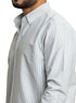 Olive - Design 1 Striped Oxford Shirt - Khotwh