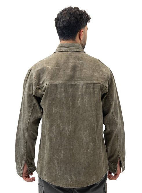 Olive Design 3012 Shirt - Khotwh