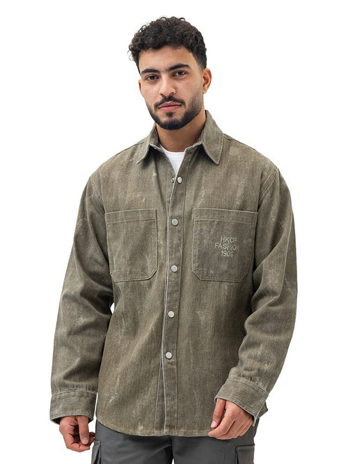 Olive Design 3012 Shirt - Khotwh