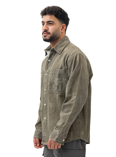 Olive Design 3012 Shirt - Khotwh