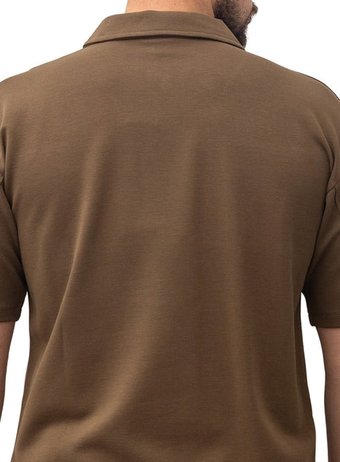 Olive Design 3063 NF - Polo Neck T-Shirt - Khotwh