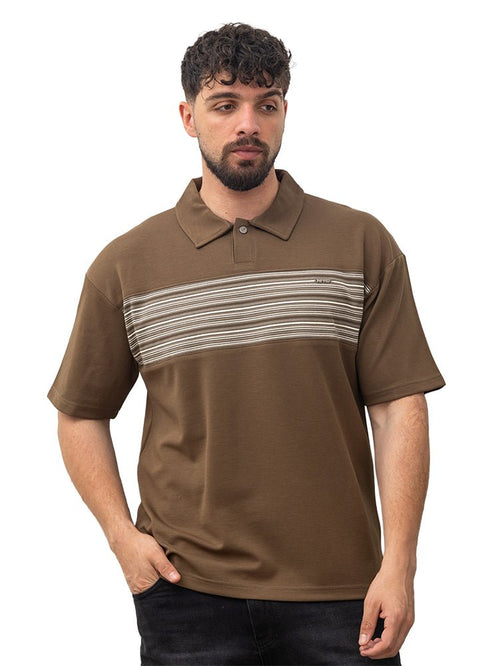 Olive Design 3063 NF - Polo Neck T-Shirt - Khotwh