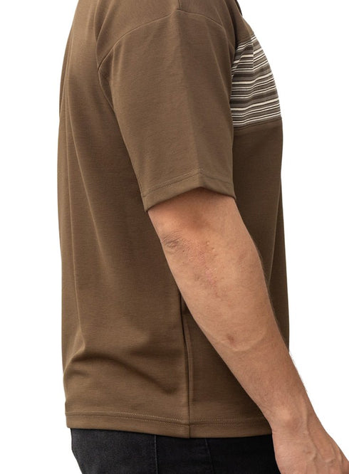 Olive Design 3063 NF - Polo Neck T-Shirt - Khotwh