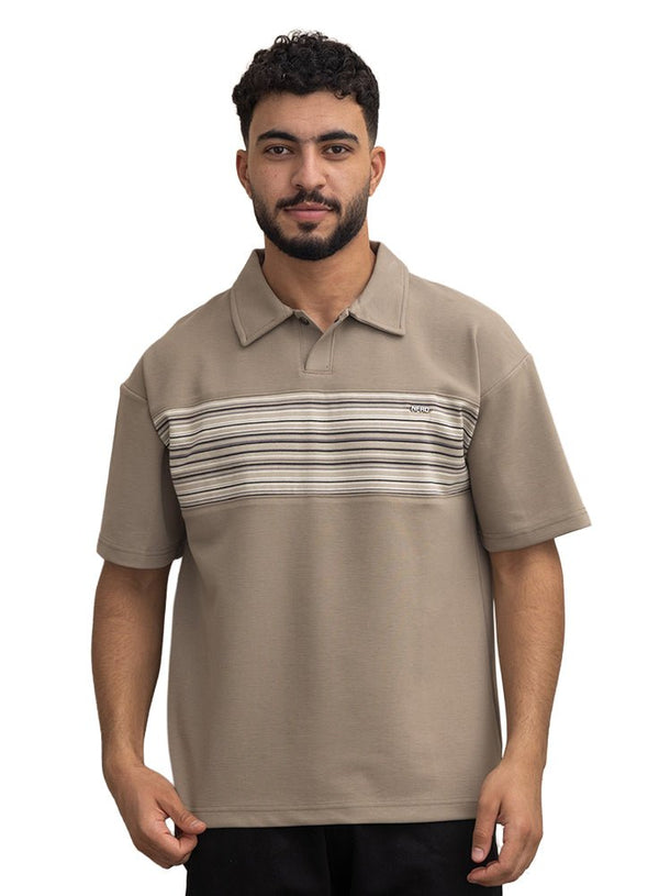 Olive Design 3064 NF - Polo Neck T-Shirt - Khotwh