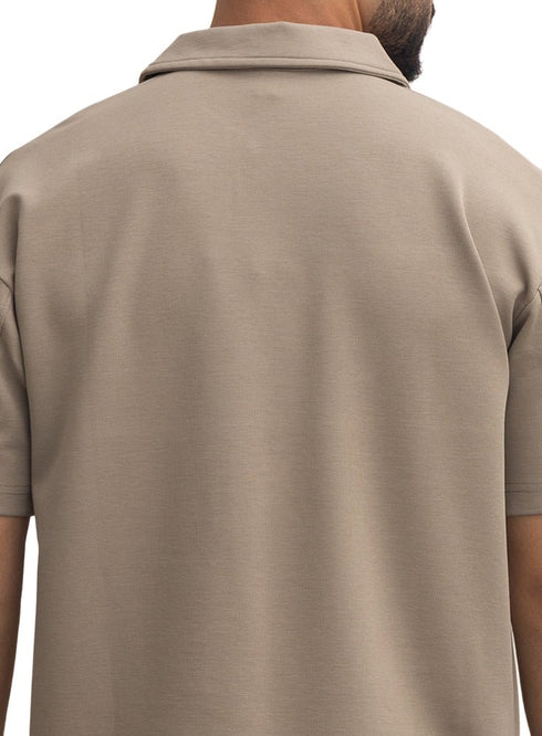 Olive Design 3064 NF - Polo Neck T-Shirt - Khotwh