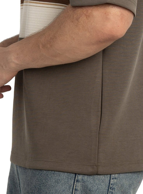 Olive Design 3070 NF - Polo Neck T-Shirt - Khotwh