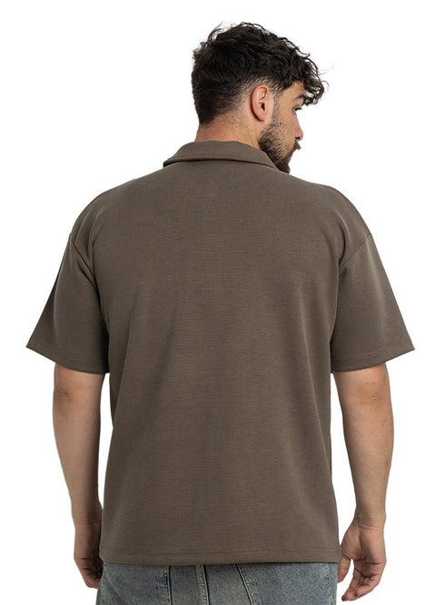 Olive Design 3070 NF - Polo Neck T-Shirt - Khotwh