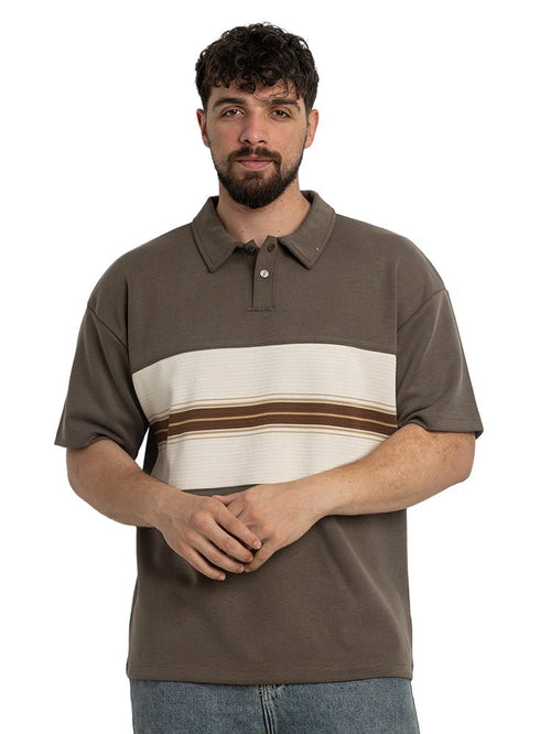Olive Design 3070 NF - Polo Neck T-Shirt - Khotwh