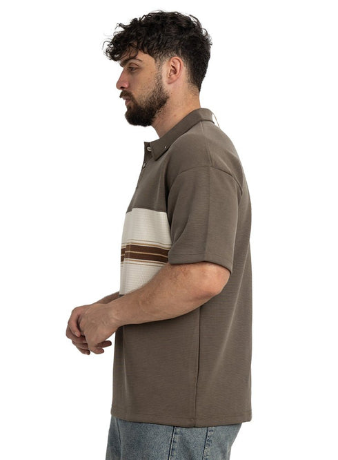 Olive Design 3070 NF - Polo Neck T-Shirt - Khotwh