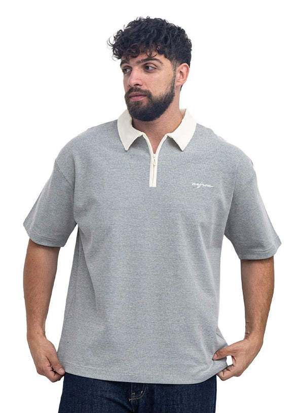 Olive Design 3095 NF-Polo Neck T-Shirt - Khotwh