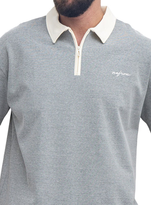 Olive Design 3095 NF-Polo Neck T-Shirt - Khotwh