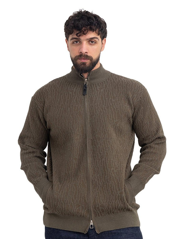 Olive Design 534 BS-Basic Pullover - Khotwh
