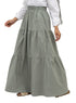 Olive - Design 7171 Tiered Skirt - Khotwh