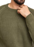Olive - Design002 BS - Round Pullover - Khotwh