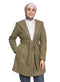 Olive Feather Jacket - Khotwh