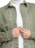 Olive Gabardine Jacket 2 - Khotwh