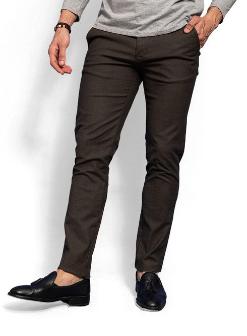 Olive Gabardine Pant - Khotwh