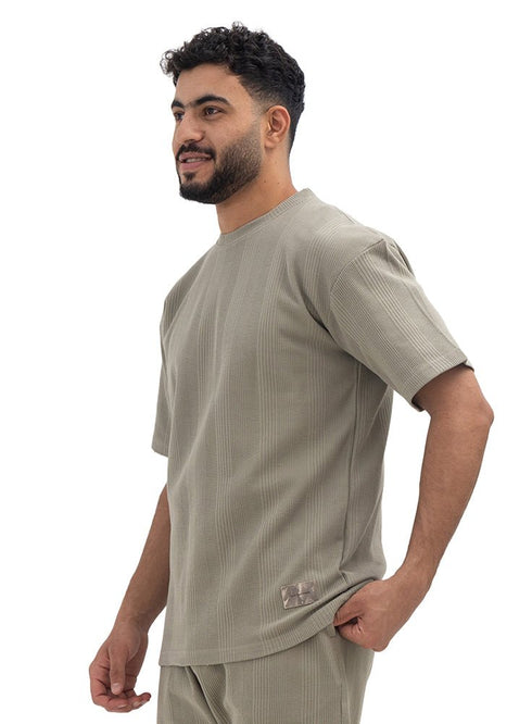 Olive Jacquard Short - Khotwh