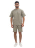 Olive Jacquard Short - Khotwh
