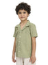 Olive Kids Linen Shirt - Khotwh