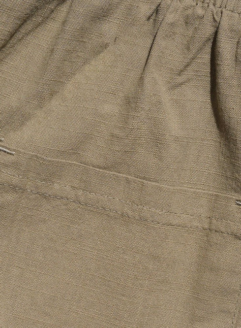 Olive linen Pant - Khotwh